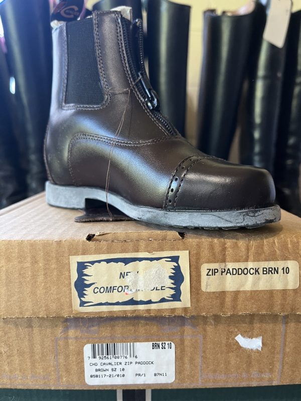 NEW Kids Cavalier Paddock Boots size 10