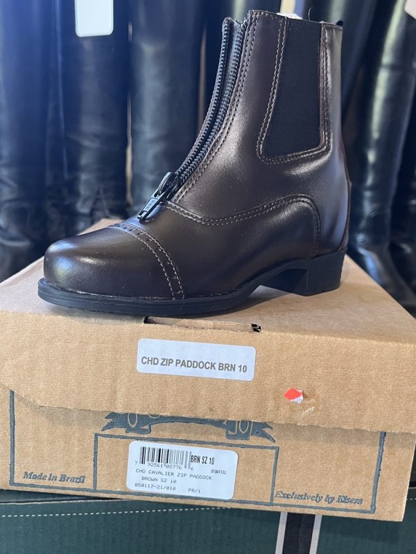 NEW Kids Cavalier Paddock Boots size 10