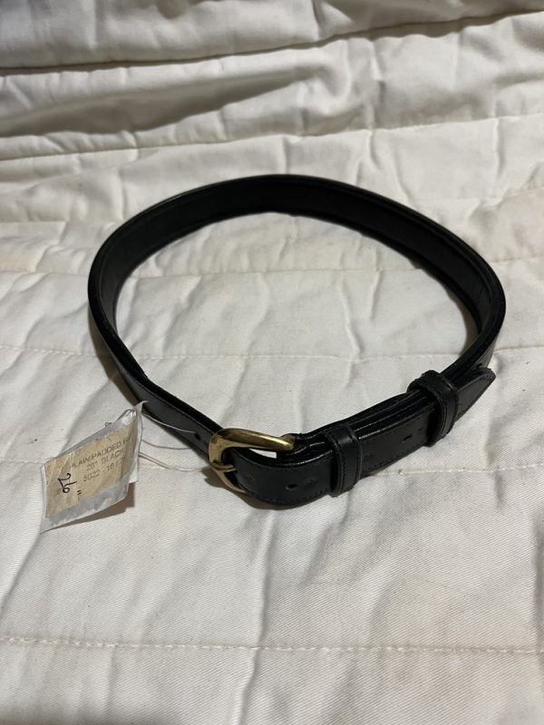NEW Kids Black Leather Belt
