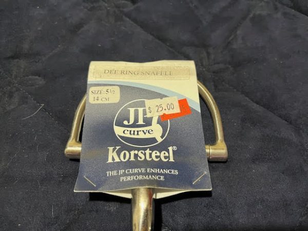 NEW Korsteel Dee Ring Snaffle - Image 2