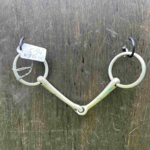 5.25" Loose Ring Snaffle Bit