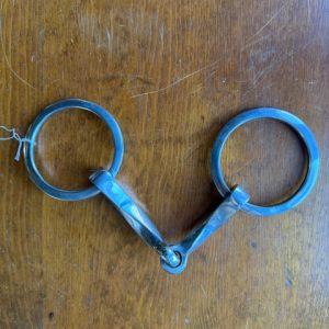 6.25" Loose Ring Slow Twist Snaffle Bit