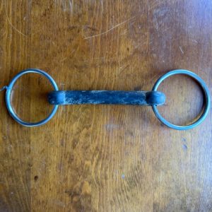 5" Rubber Mullen Mouth Loose Ring Bit