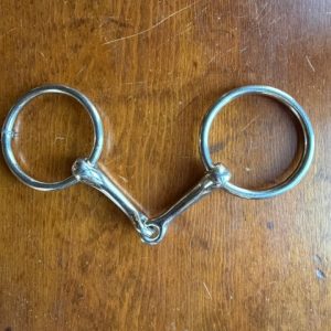 4.5" Loose Ring Snaffle Bit