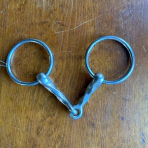 5" Slow Twist Loose Ring Snaffle Bit