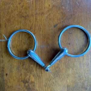 4.75" Robart Loose Ring Snaffle Bit