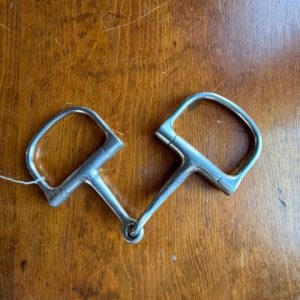 5" D-Ring Snaffle Bit