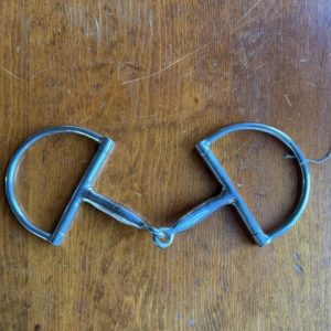 5.5" D-Ring Snaffle Bit