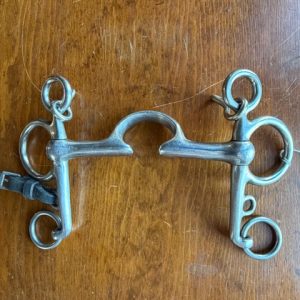 5" High Port Pelham Bit