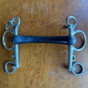 4.75" Rubber Mouth Mullen Pelham Bit