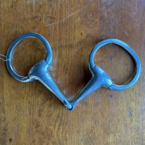 5.25" Eggbutt Snaffle Bit