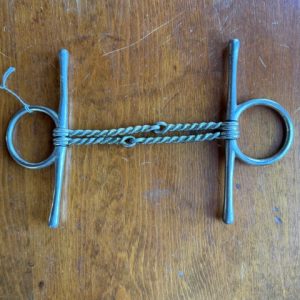 5.5" Double Twisted Wire Full Cheek Bit