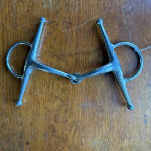 5.5" Anatomical Full Cheek Snaffle Bit