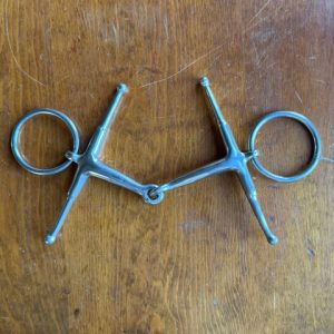 5.5" Fulmer Full Cheek Snaffle Bit