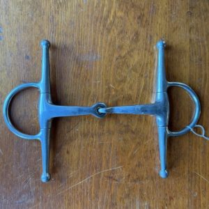 5" Triangle Mouthpiece Full Cheek Snaffle Bit
