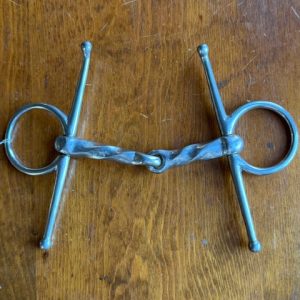 5" Slow Twist Full Cheek Snaffle Bit