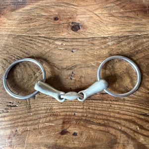 5.25" KK Loose Ring Snaffle w/ lozenge