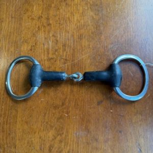 5.5" Eggbutt Rubber Snaffle