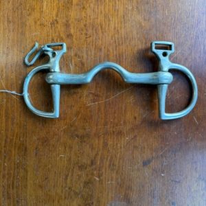 5" German Silver Medium Port Kimberwick Bit