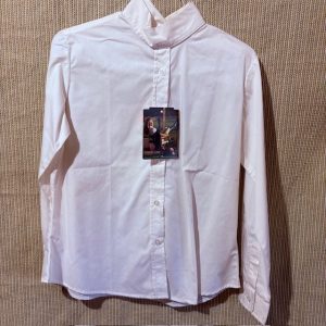 NEW Kids White Devon Aire Ratcatcher Shirt 14