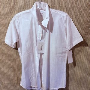 NEW Kids White Tuff Rider Short Sleeve Show Shirt 14