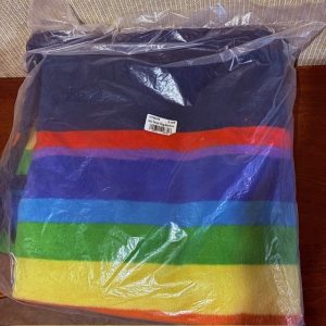 NEW HKM Rainbow Stripe Cooler 75"