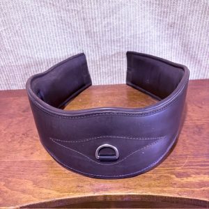 County Logic Brown Anatomical Leather Girth 31"