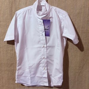 NEW Kids Tuff Rider White Short Sleeve Show Shirt 4