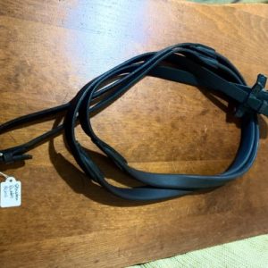 Stubben Brown Smooth Rubber Reins 54"