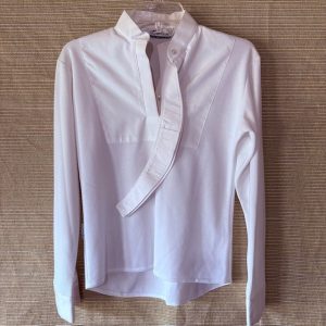 NEW Ladies Teque-Style White Show Shirt size 6