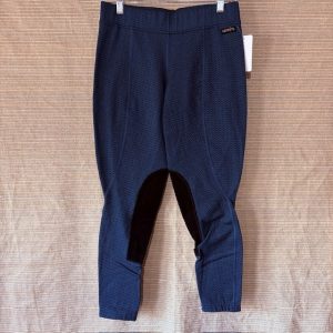 Ladies Kerrits Riding Tights Teal/Black Large