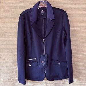 NEW Ladies Mountain Horse Navy Lightweight Dressage Coat XL