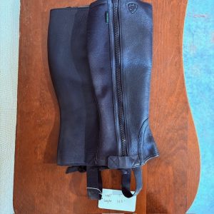 Ariat Breeze 1/2 Chaps Black Washable Small-Slim