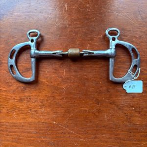 Double Jointed Kimberwick w/ copper roller 5.25"