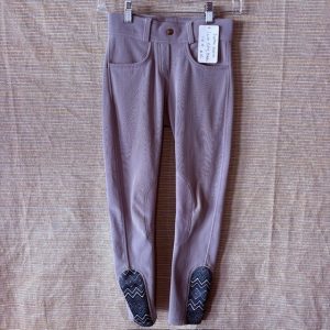 Kids Ovation Endura Breeches Gray 14