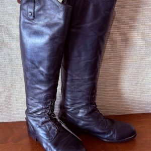 Ladies Ariat Field Boots w/zippers Black 9.5