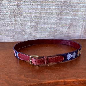 Smathers and Branson Needlepoint Belt 36