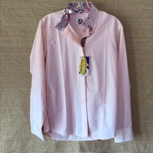 NEW Ladies RH Collection Pink Check Show Shirt size 38