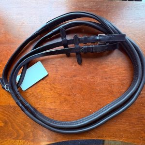 ThinLine Black Padded Reins 60"