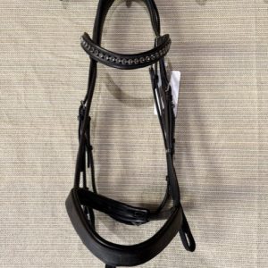Kingsley Black Dressage Bridle OS