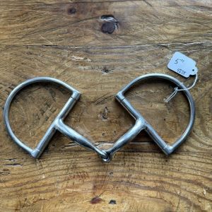 NEW 5" Dee Ring Korsteel Snaffle