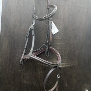 Anatomical Padded Fancy Stitch Bridle w/Flash Horse size