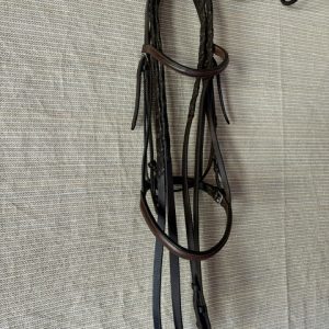 Raised Cob Bridle w/Reins Made in England