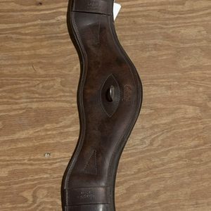 26" County Logic Leather Girth Brown