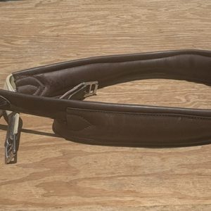 58" Courbette Brown Leather Girth
