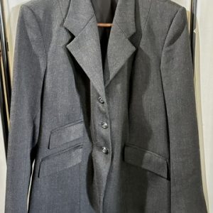 Ladies Tailored Sportsman Charcoal Melton 14-16