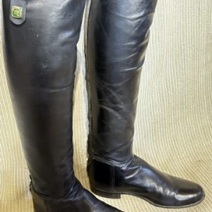 Ladies Der Dau Black Tall Dress Boots 9 Slim/Tall
